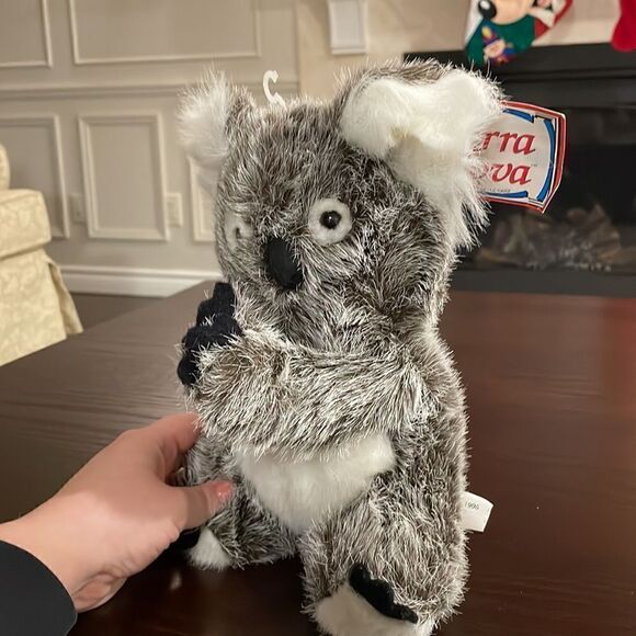 Terra Nova by GANZ Vintage 1995 Greg Koala Bear with Velcro Hands NWT 11” long - Picture 2 of 8